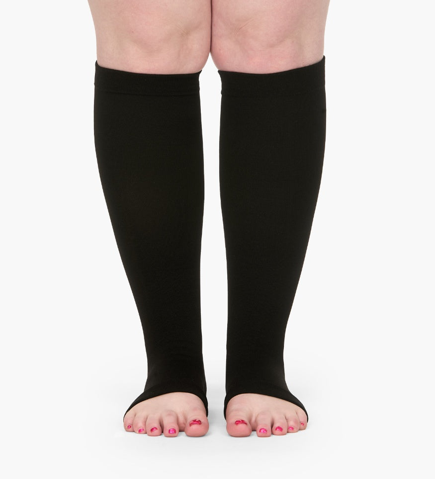 New! Everstride™ Toeless Wide Compression Socks For Pain Relief